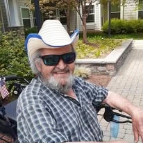 Heatherwood Gracious Retirement Living Hawthorn Senior Independent Living in Tewksbury, Massachusetts resident lounging outside