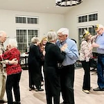 Sequoia Grove Gracious Retirement Living Hawthorn Senior Independent Living in Granite Bay, California residents dancing