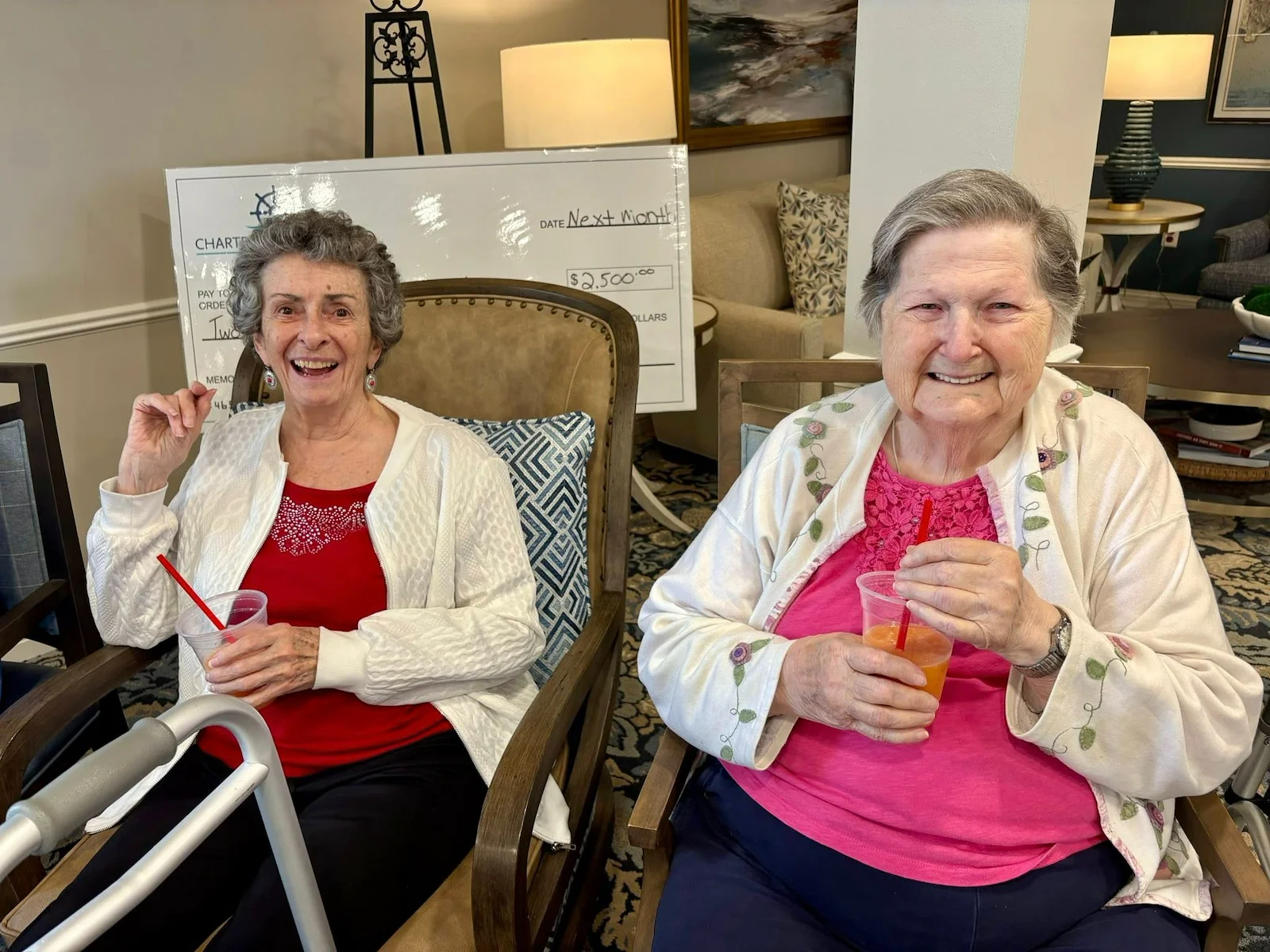 Charter Senior Living of Danvers happy residents