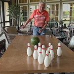 Liberty Place Residents Bowl with ... Watermelons!