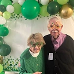 Charter Senior Living of Annapolis residents enjoy a celebration