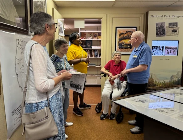 Chateau Valley Center in Renton, WA, off-site trip to a museum