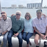 Residents of the Blake at Miramar Beach enjoyed an outing on a dolphin cruise