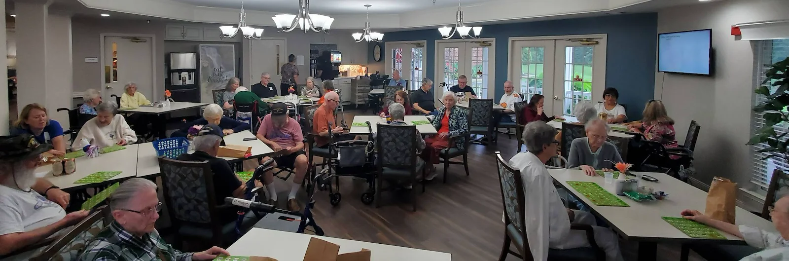 Charter Senior Living of Cookeville resident activity - Bingo