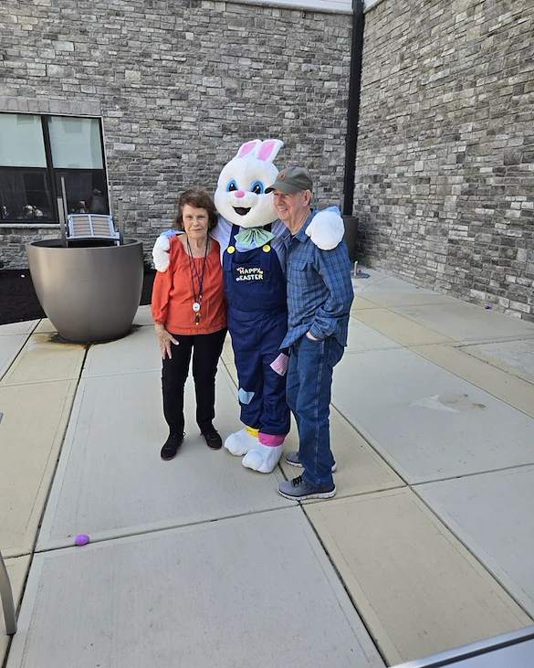 Astral at Franklin, senior living community offering independent living, assisted living, and memory care in Franklin, IN, community Easter celebration