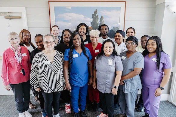 The team at Carrollton Gardens