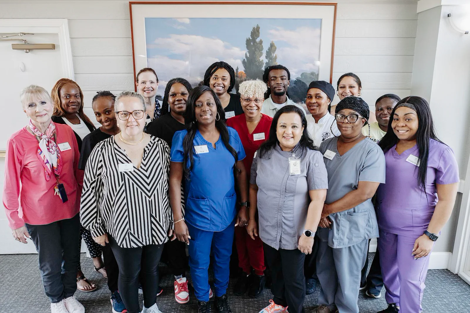 The team at Carrollton Gardens