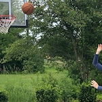 Porter Place Assisted Senior Living Memory Care in Tinley Park, IL residents playing basketball