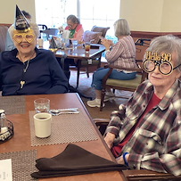 Brookdale Summer Ridge birthday celebration
