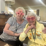 Pathfinder Senior Living in Fremont, NE, residents enjoy each other's company