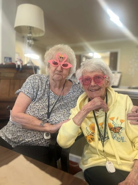 Pathfinder Senior Living in Fremont, NE, residents enjoy each other's company
